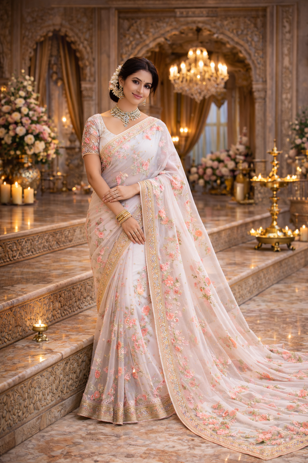 Organza Sarees